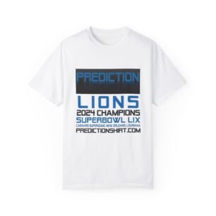 Lions 2024 Champions Custom Prediction Shirt