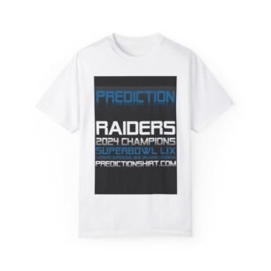 Raiders 2024 Champions Custom Prediction Shirt