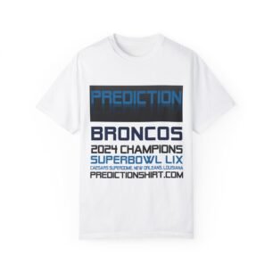 Broncos 2024 Champions Custom Prediction Shirt