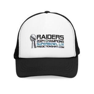 Las Vegas Raiders 2024 Champions Custom Prediction Hat