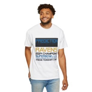 Ravens 2024 Champions Custom Prediction Shirts