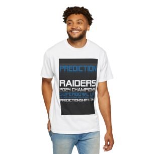 Raiders 2024 Champions Custom Prediction Shirt