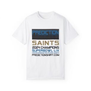 Saints 2024 Champions Custom Prediction Shirt