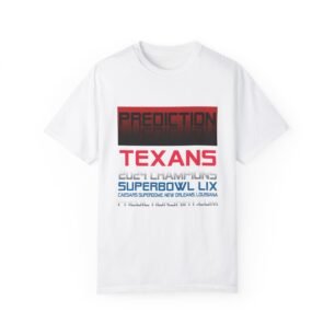 Texans 2024 Champions Custom Prediction Shirt