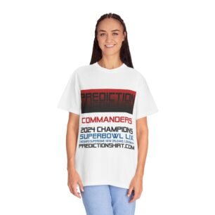 Commanders 2024 Champions Custom Prediction Shirt